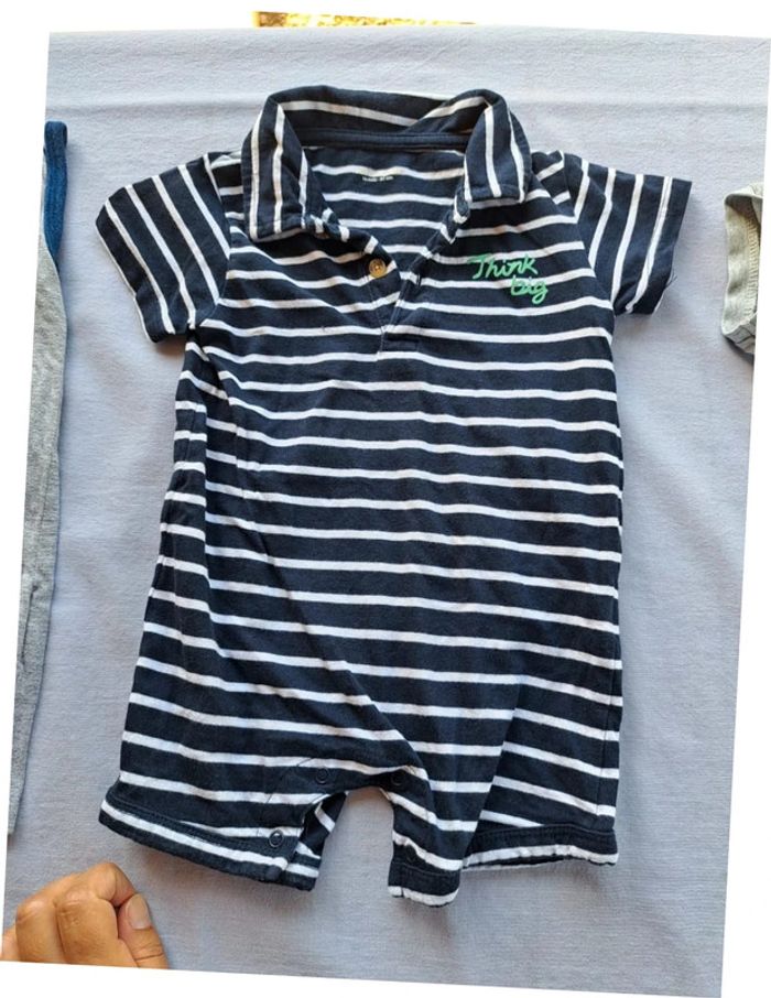 Lot été 18 mois barboteuses, shorts, body - photo numéro 5