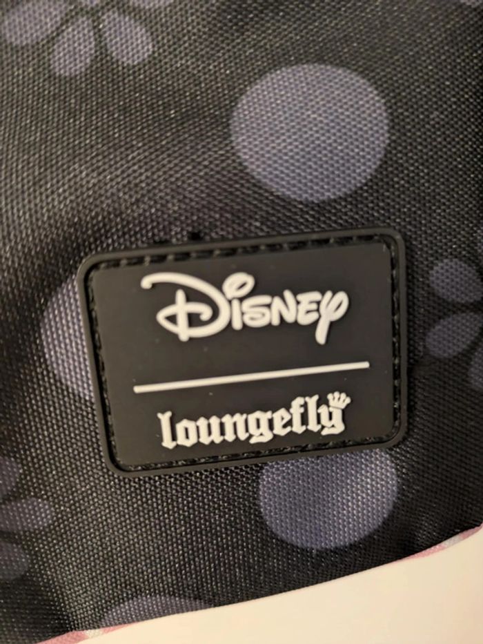 Sac à dos Loungefly backpack Minnie "Floral rock the dots" - photo numéro 4