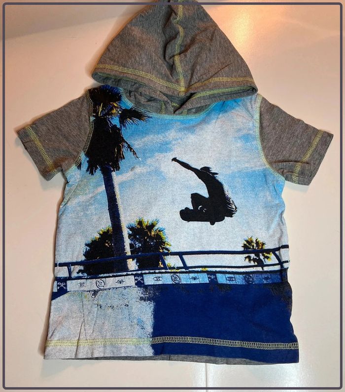 Tee shirt capuche skate