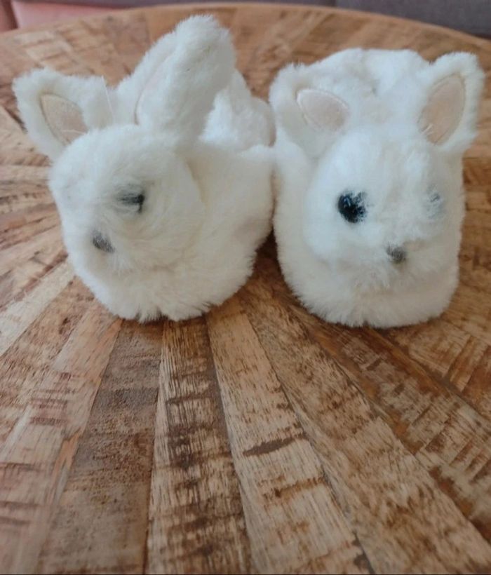 Chaussons tout doux lapin