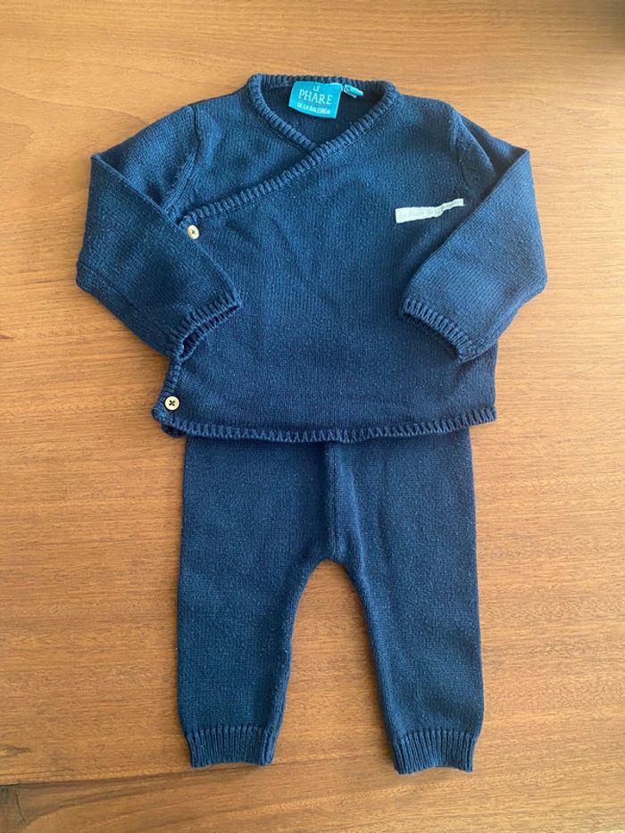 Ensemble en maille Le Phare de la Baleine