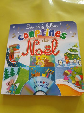 livre les plus belles comptines de noel