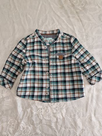 Chemise rayée bébé garçon Obaibi 6 mois