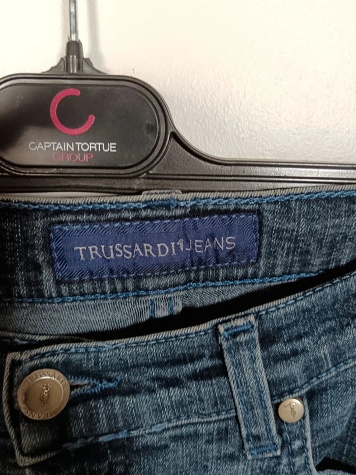 C12 jeans marine Trussardi 40 - photo numéro 3