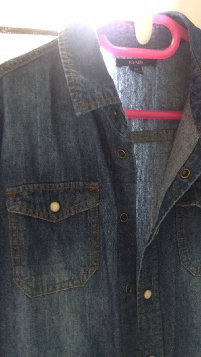 Chemise en jean garçon 12 ans - photo numéro 2
