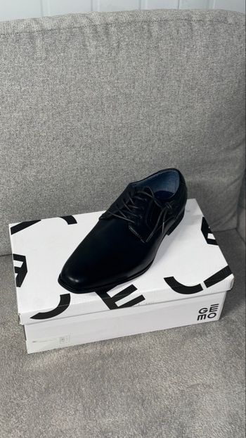 Mocassin noir pour homme