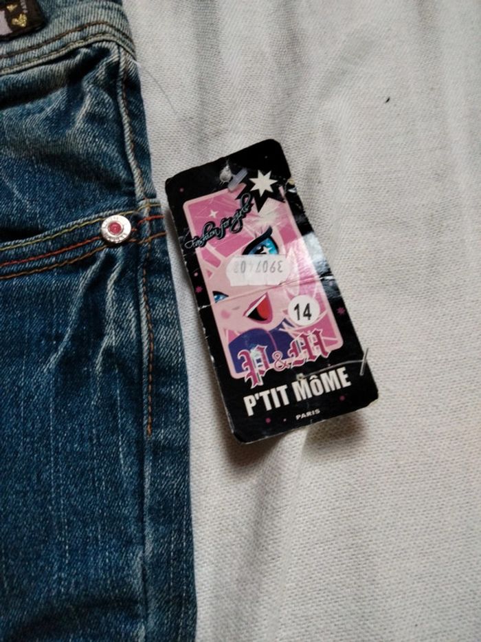 Short en jeans taille 14 ans - photo numéro 2