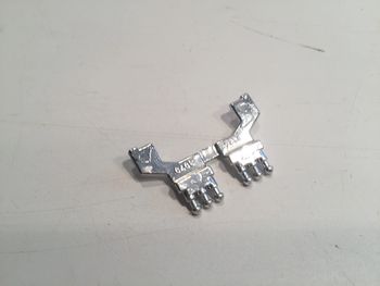 Bouton intérieur pièce détachée miniature Chevrolet Corvette 1957 1/24 burago #A17