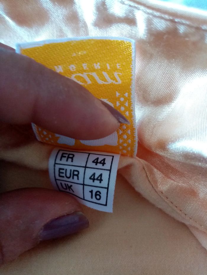 Ensemble peignoir et nuisette satin Etam 44 - photo numéro 9