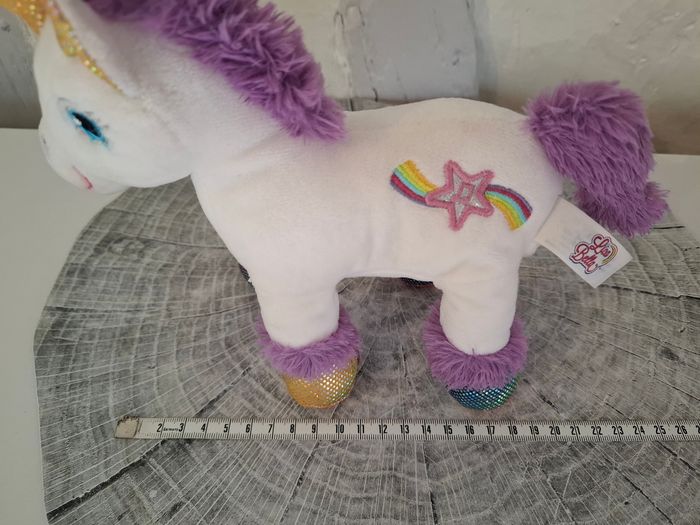 Peluche Licorne Licabella féerique sonore - photo numéro 5