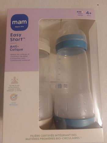 2 Biberons Mam 320ml neufs
