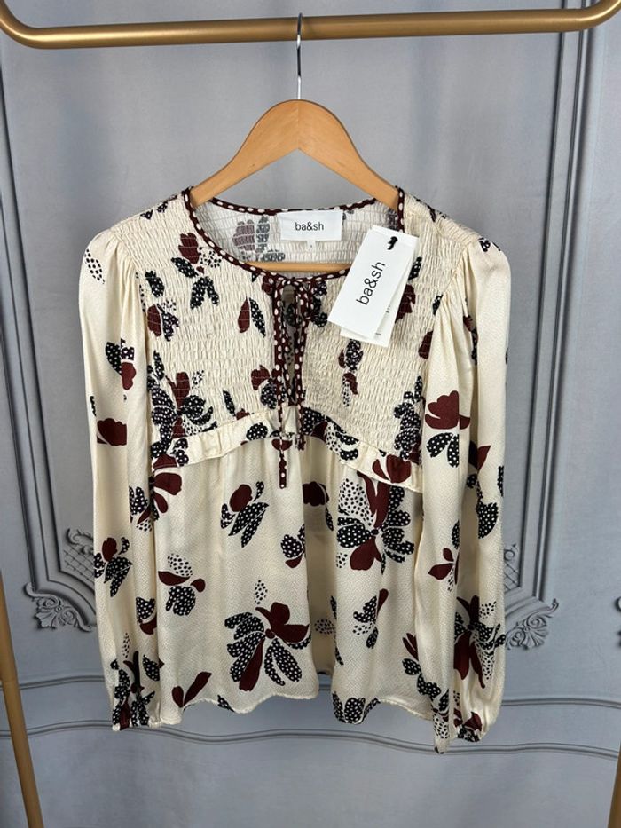 Blouse Ba&sh crème T1 / S neuve