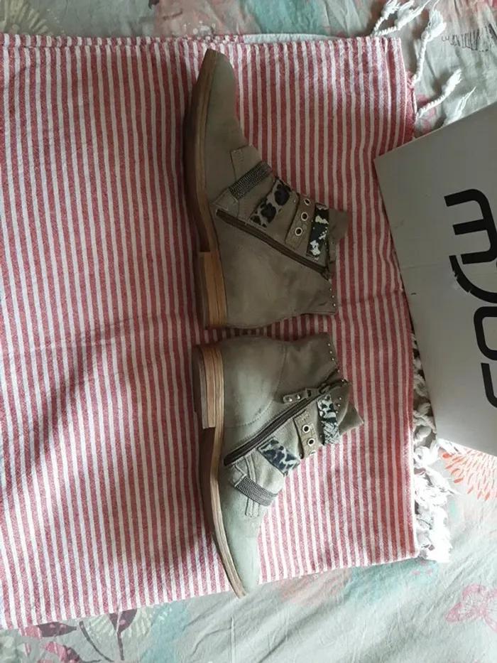 Chaussures bottines femme pointure 40 mjus - photo numéro 5
