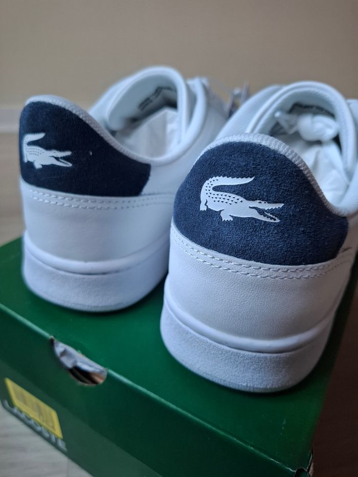 Baskets Lacoste Classic  t.42  100%Cuir, Neuf jamais porte valeur 145€ - photo numéro 4