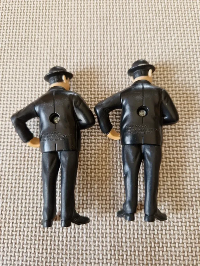 2 figurines Dupont- Mc Donald's - 2011 - photo numéro 2