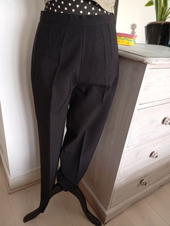 Pantalon noir, femme 3638