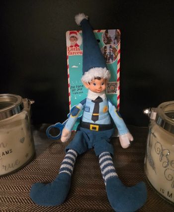 Lutin farceur policier de Noël 🎄 neuf étiquetté