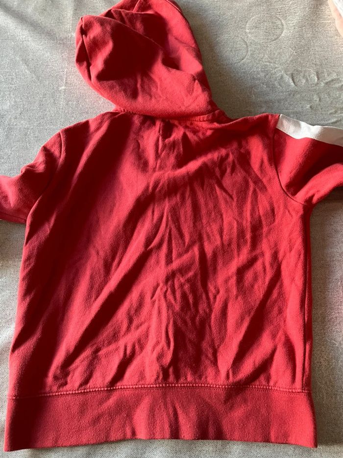 Gilet zippé à capuche Gap corail – Taille 10 ans – Très bon état - photo numéro 7