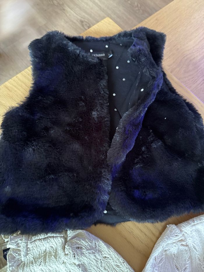 Chemisiers filles 3 ans + gilet offert - photo numéro 2