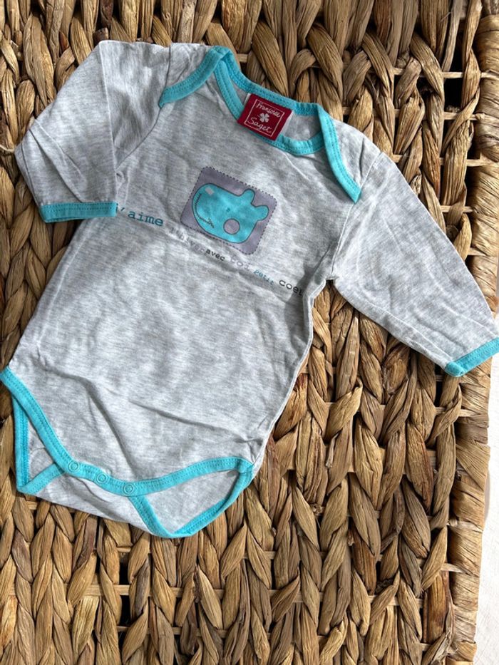 Body manche longue - 3 mois - Françoise Saget