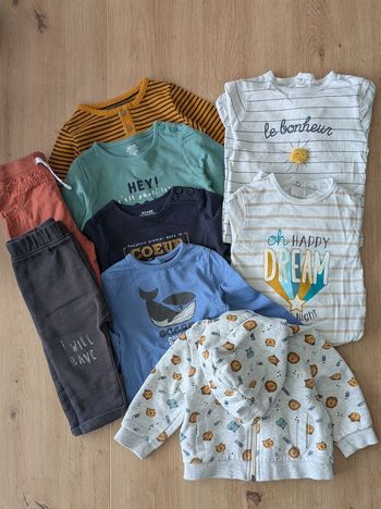 Lots vêtements Kiabi 9 Mois