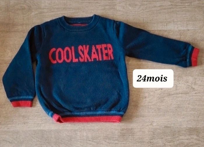Pull réversible 24mois