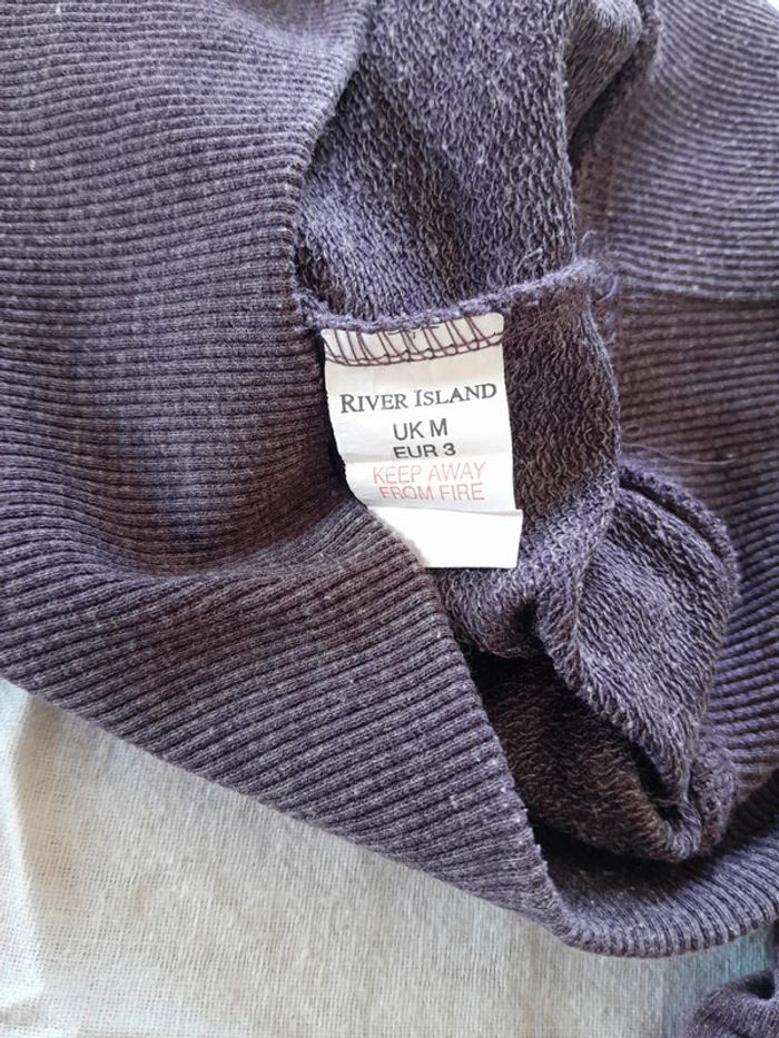 Sweat imprimé Amsterdam  bike 1924 River Island taille M - photo numéro 4