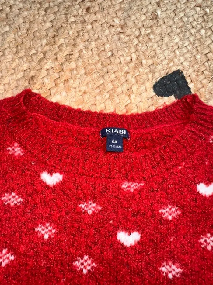Pull de Noël fille kiabi 8 ans - photo numéro 2