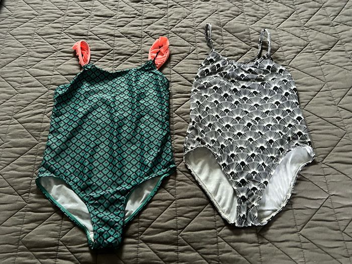 Lot 2 maillots de bain fille