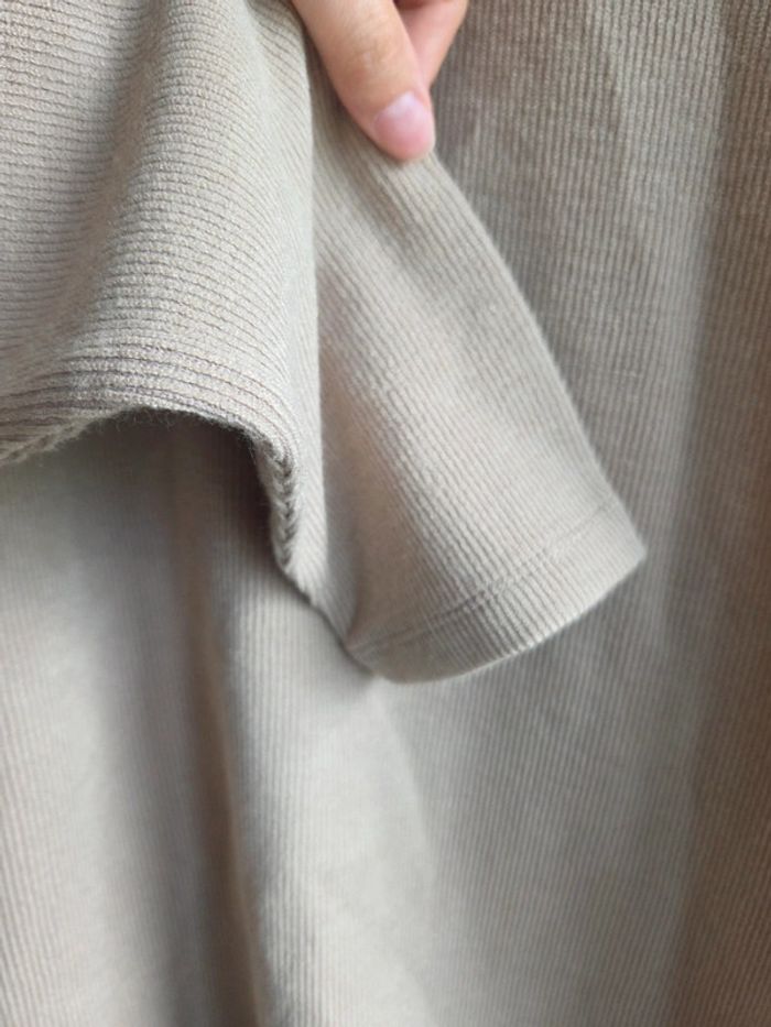 Tunique pull col roulé beige primark - taille M - neuf sans étiquette - photo numéro 2