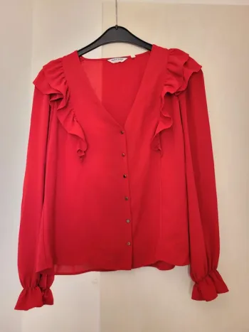 Blouse rouge