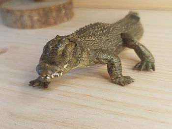 PAPO alligator crocodile vert Figurine animal de la savane
