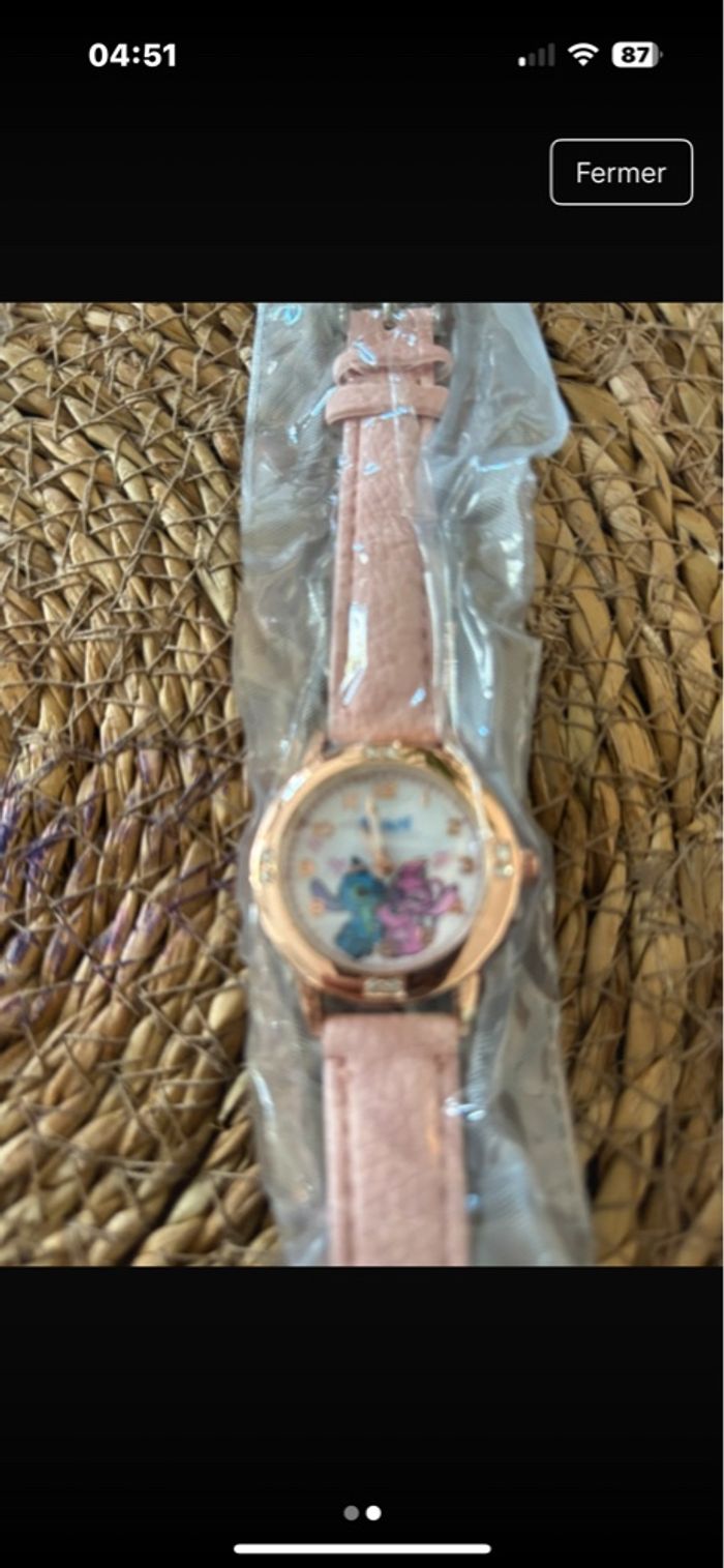 Montre stitch neuf - photo numéro 2