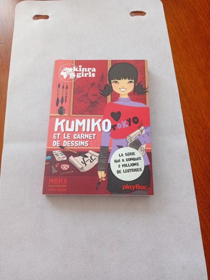 Livre "Kumiko et le carnet de dessins"