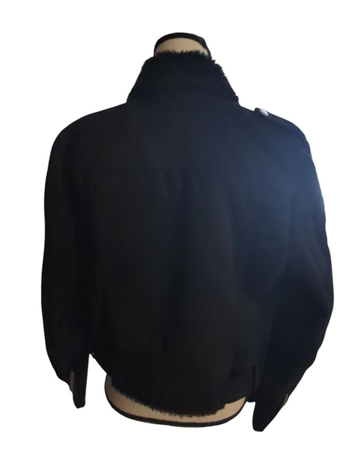 Blouson aviateur Zara noir taille M - photo numéro 2