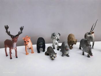 Lot de 10 animaux