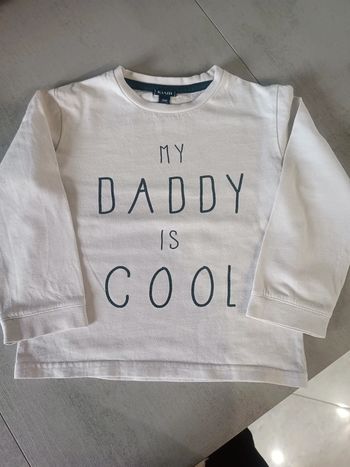 Tee shirt manches longues Kiabi 36 mois