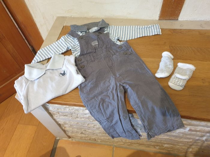 Lot deux ensembles hiver 6 mois. - photo numéro 7