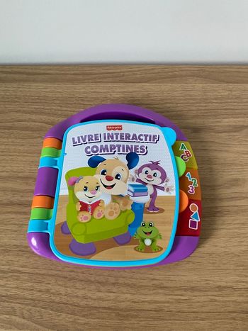Livre interactif comptines 