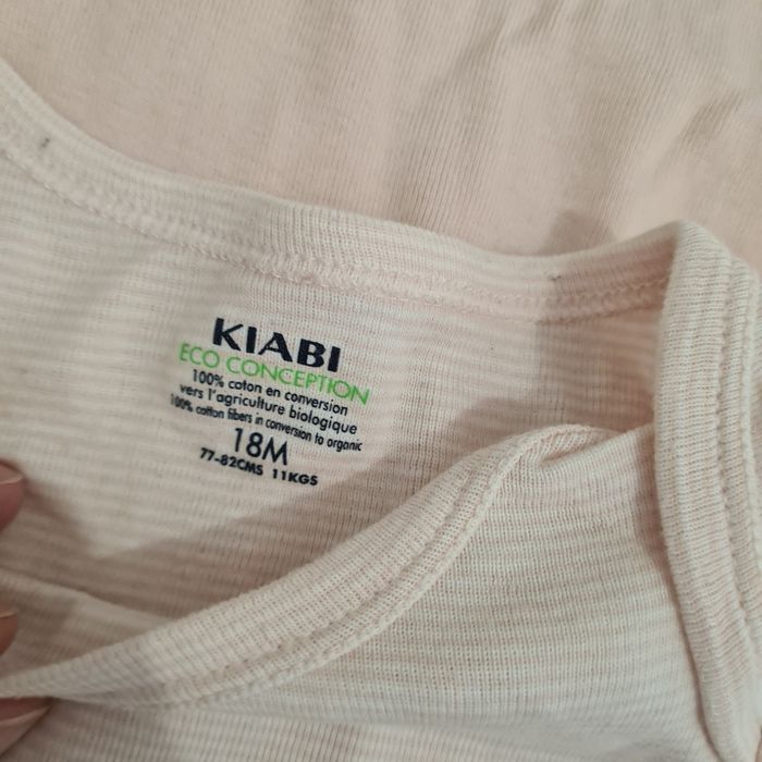 Lot de 3 bodys 18 mois kiabi - photo numéro 5