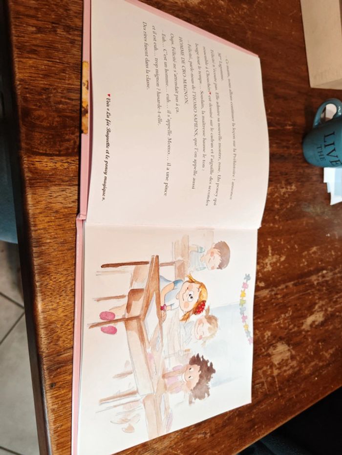 Livre La fée Baguette chez les Cro- Magnon - photo numéro 2