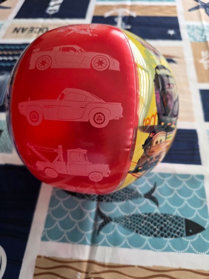 BALLE TRAPE DISNEY PIXAR THE CARS ROUGE - photo numéro 8