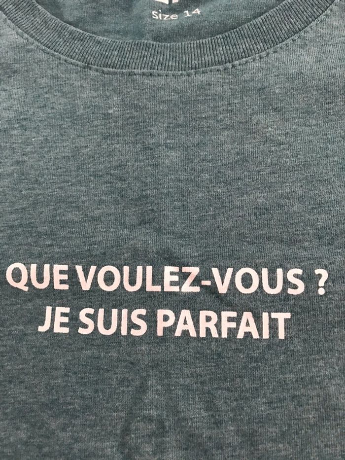 T-shirt 14 ans garcon - photo numéro 2