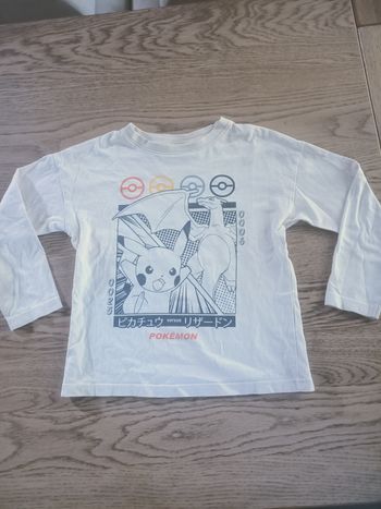 T-shirt mache longue Pokémon
