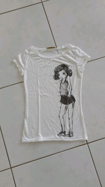 T-shirt fille 14 ans v10