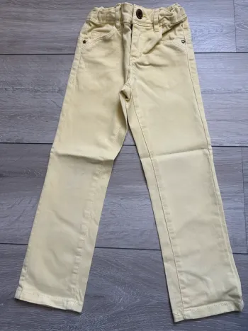 Jean slim jaune