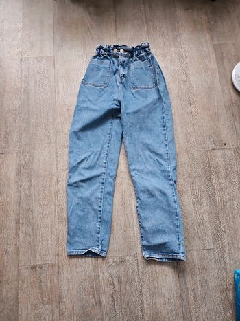 Jean taille haute cache-cache