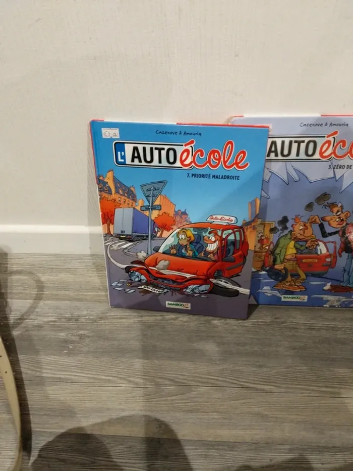Lot de 2 BD - L'auto école - photo numéro 2