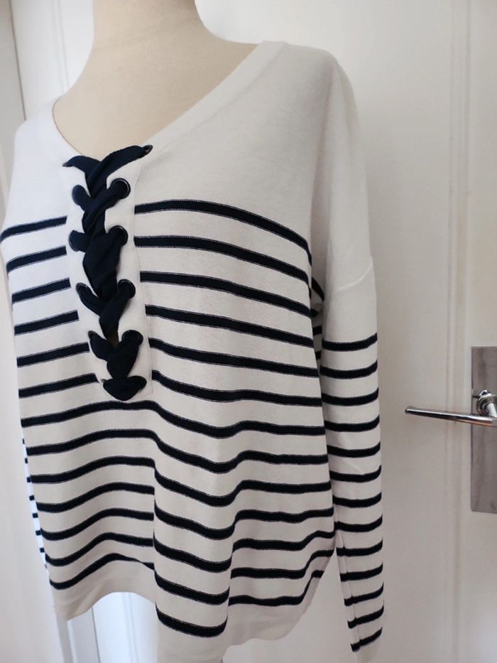 Pull Marinière Kookai - photo numéro 4