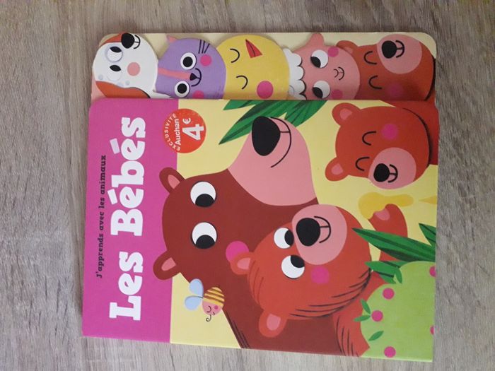 Lot de 3 livres enfants « j’apprends avec les animaux » neuf - photo numéro 2